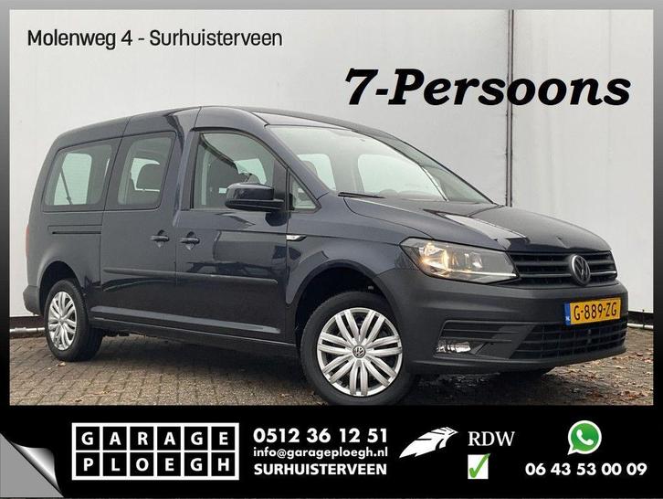 Volkswagen Caddy Maxi 7-Pers 1.4 TSI 131pk Aut7 Airco Navi C, Auto's, Volkswagen, Bedrijf, ABS, Airbags, Airconditioning, Alarm