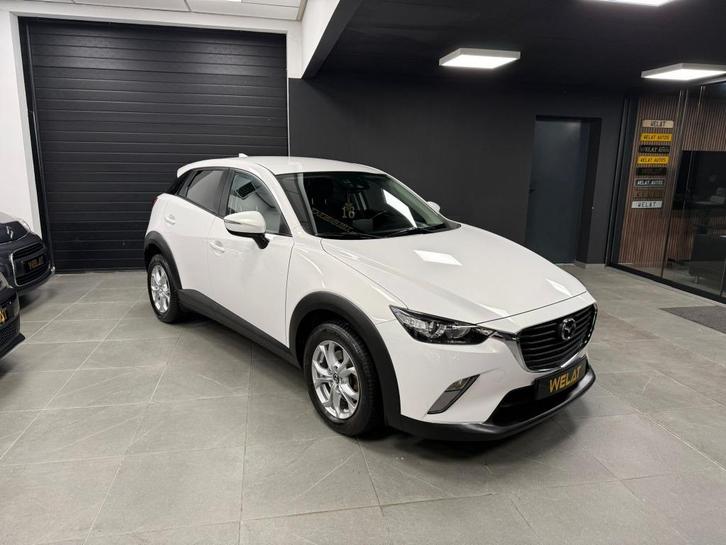 MAZDA CX-3 1.5 DIESEL 85.000KM/EURO 6b/2016/TOP STAAT, Auto's, Mazda, Bedrijf, Te koop, CX-3, Bluetooth, Diesel, Euro 6, Wit, Zwart