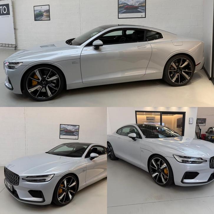 P1 kleurmagnesium 92195+btw ,nu zwarte velg! 0032495256474, Auto's, Polestar, Bedrijf, Polestar 1, 360° camera, 4x4, Hybride Elektrisch/Benzine