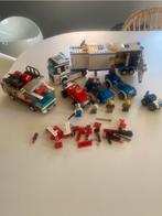 Lego lot politie, brandweer en talloze voertuigen, Zo goed als nieuw