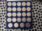 Zilveren 10 marken 24 stuks Olympiade Munchen 1972, Ophalen of Verzenden, Duitsland, Setje, Zilver