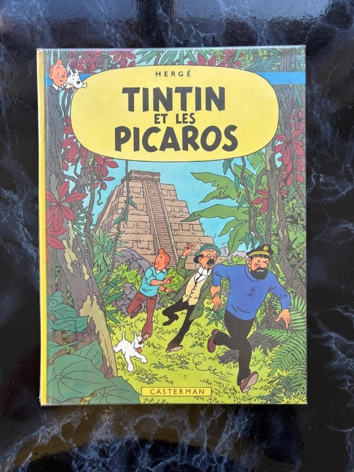 TINTIN - TINTIN ET LES PICAROS - EO - C1 - 1976 -TBE, Boeken, Stripverhalen, Gelezen, Eén stripboek, Ophalen of Verzenden