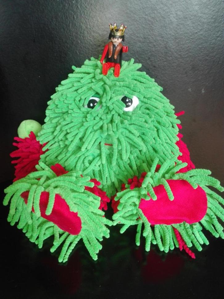 296) Efteling Tita tovenaar handpop grobbebol broer (2), Kinderen en Baby's, Speelgoed | Knuffels en Pluche, Zo goed als nieuw