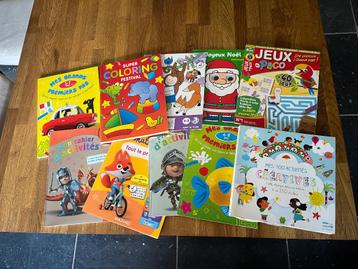 LOT DE LIVRES ACTIVITE POUR ENFANT beschikbaar voor biedingen