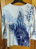 Modieus T-shirt met lange mouwen (38 - 40), Ophalen of Verzenden, Zo goed als nieuw, Maat 38/40 (M)
