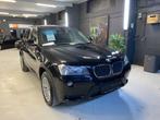 BMW X3 ** X-DRIVE** BOITE AUT ** 12 MOIS DE GARANTIE, Auto's, BMW, Automaat, Euro 5, Zwart, 4 cilinders