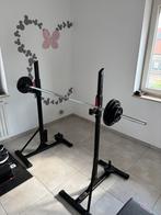 Benchpress set nieuwstaat, Ophalen, Zo goed als nieuw