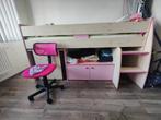 Bed met bureau kids, Kinderen en Baby's, Kinderkamer | Bedden, Ophalen, 85 tot 100 cm, Gebruikt, Hoogslaper of Stapelbed