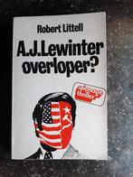 Robert Littell - A.J. Lewinter overloper?, Ophalen of Verzenden, Gelezen