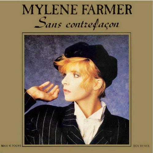 MYLENE FARMER - 12" MAXI VINYL - SANS CONTREFACON (ORIGINAL), Cd's en Dvd's, Vinyl | Pop, Gebruikt, 1980 tot 2000, 12 inch, Verzenden