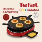 Tefal Colormania Raclette- en pannenkoekenmaker, Ophalen, Zo goed als nieuw, 8 personen of meer