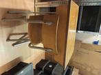 vintage bureau met bureaustoel, Ophalen, Gebruikt, Bureau