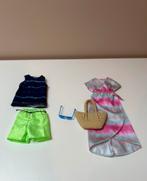 Barbie strandkleding, Kinderen en Baby's, Speelgoed | Poppen, Ophalen of Verzenden, Zo goed als nieuw, Barbie