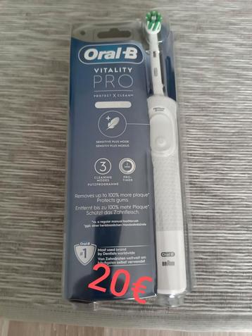 Brosse à dents électrique, Enlèvement ou Envoi, Comme neuf, Brosse à dents