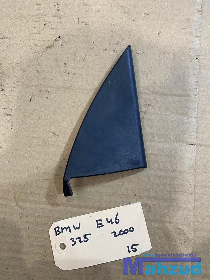 BMW 3 SERIE E46 rechts buitenspiegel deur kap afdekkap, Auto-onderdelen, Interieur en Bekleding, BMW, Gebruikt