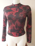 Top dragon rouge taille S, Vêtements | Femmes, Tops, Enlèvement ou Envoi, Comme neuf, Rouge