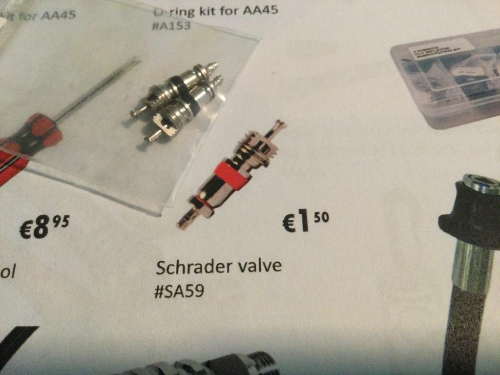 Schrader Valve #SA59 nieuw - Ecocheques, Sports nautiques & Bateaux, Plongée, Neuf, Autres types, Enlèvement ou Envoi