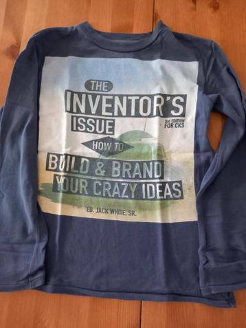 T-shirt lange mouw jongen CKS 8 jaar beschikbaar voor biedingen