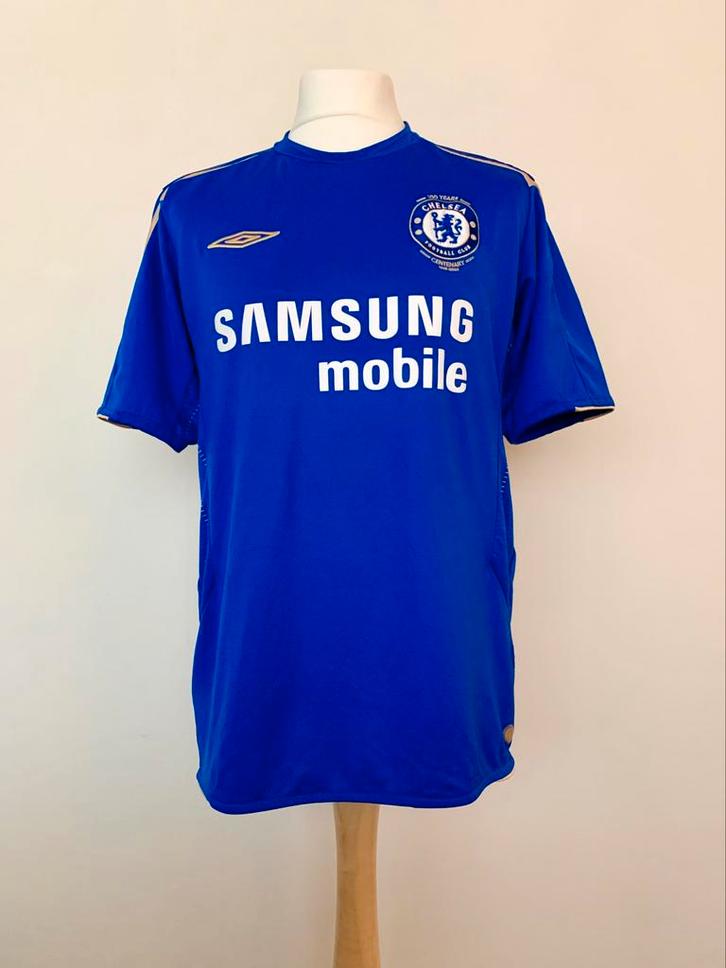 Chelsea Football Club 2005-2006 Home Centenary shirt, Sport en Fitness, Voetbal, Zo goed als nieuw, Shirt, Maat L, Ophalen of Verzenden