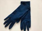 Retro vintage blauwe handschoenen S, Antiek en Kunst, Ophalen of Verzenden