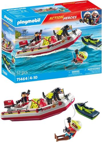 Playmobil 71464 Bâteau Pompier Neuf beschikbaar voor biedingen
