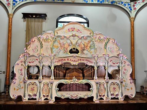 Zeldzaam Mahauden dansorgel met 80 toetsen uit 1905, Muziek en Instrumenten, Draaiorgels, Ophalen