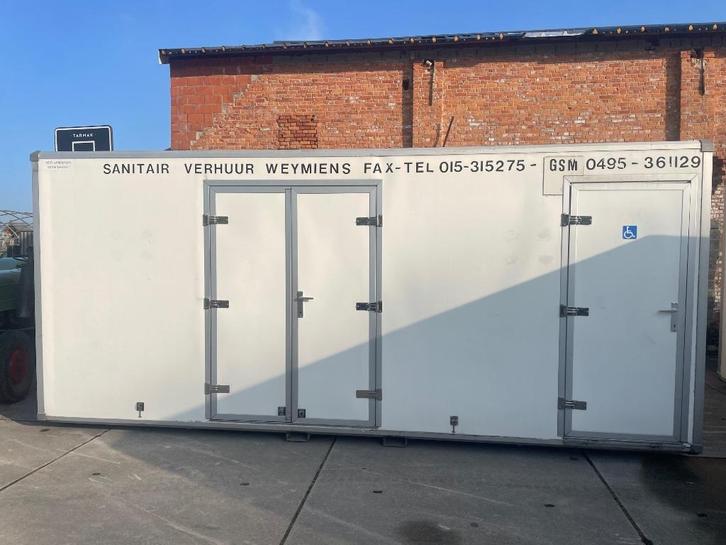 Toilet/wc containers en douchecontainer over te nemen., Zakelijke goederen, Exploitaties en Overnames