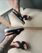 Sandalen, Verzenden, Zwart, Sandalen of Muiltjes, Zo goed als nieuw