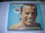 2 CD BOX - JULIO IGLESIAS - GREATEST SONGS, Cd's en Dvd's, Ophalen of Verzenden, 1960 tot 1980, Zo goed als nieuw, Boxset