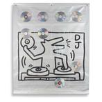 Keith Haring vinyl cd-houder 80 x 100 cm, Verzamelen, Ophalen of Verzenden, Nieuw