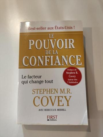 Le pouvoir de la confiance Stephen M. R. Covey beschikbaar voor biedingen