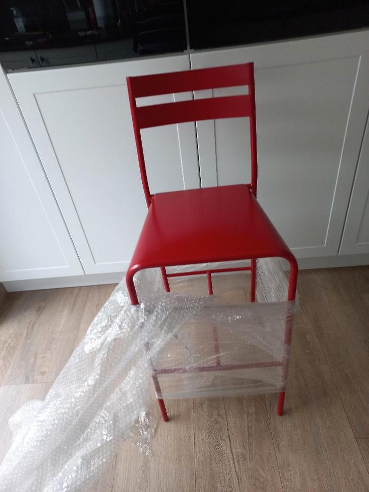 Fermob barstoelen, Huis en Inrichting, Barkrukken, Nieuw, Metaal, 4 krukken, Ophalen