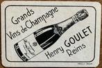 Speelkaart HENRY GOULET CHAMPAGNE/Reims, Ophalen of Verzenden, Zo goed als nieuw, Speelkaart(en)