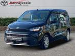 Toyota ProAce City Verso Shuttle+sensoren achter+applec, Auto's, Toyota, Monovolume, ProAce, Zwart, 1500 cc