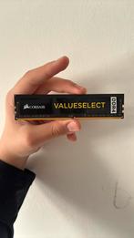 Barrette de RAM Corsair VALUESELECT, Informatique & Logiciels, Enlèvement ou Envoi, DDR4, 8 GB, Comme neuf