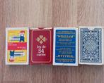 4 doosjes speelkaarten, Ophalen of Verzenden, Speelkaart(en)