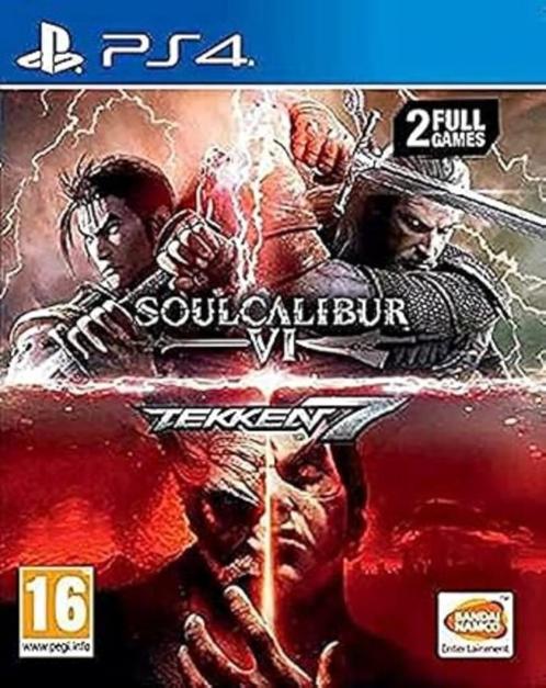 Tekken 7 & Soul Calibur 6 PS4 GRATIS LEVERING, Games en Spelcomputers, Games | Sony PlayStation 4, Nieuw, Avontuur en Actie, 2 spelers