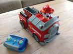 Paw Patrol Marshall - Brandweerauto met afstandsbediening, Enlèvement ou Envoi, Comme neuf, Télécommande