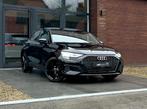 Audi A3 Sportback 40TFSIe PHEV BLACK/CAM/KEY/ACC/VIRTUAL, Auto's, Audi, Stof, 4 cilinders, USB, Zwart