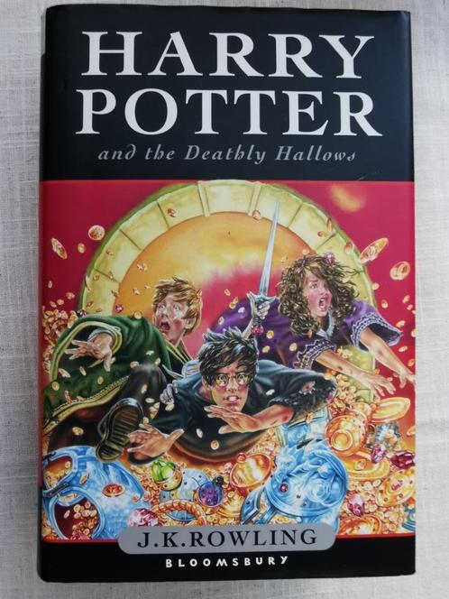 Harry Potter and the Deathly Hallows first print hardcover, Livres, Fantastique, Neuf, Enlèvement ou Envoi
