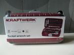 doppenset, ratel, 1/4', 38 stuks KRAFTWERKPRO, Ophalen of Verzenden, Nieuw