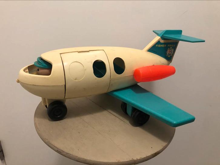 Vliegtuig • Fisher Price • Vintage playmobil-speelgoed, Antiek en Kunst, Antiek | Speelgoed, Ophalen