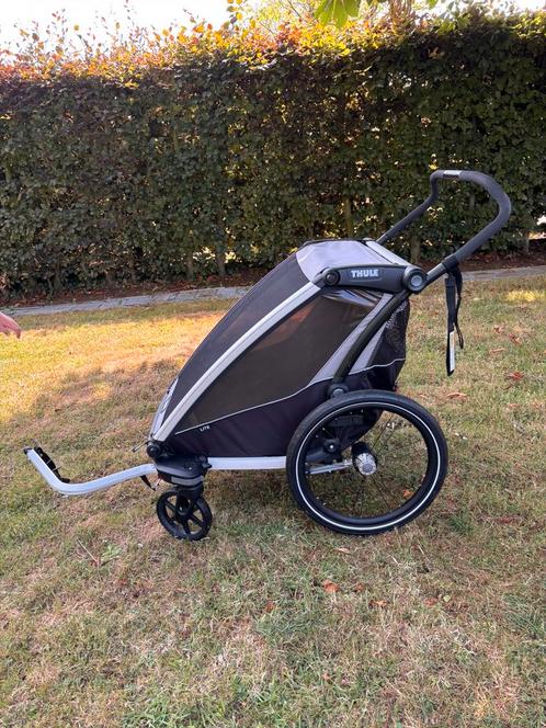 Thule chariot lite 2, Fietsen en Brommers, Fietsaccessoires | Aanhangwagens en Karren, Zo goed als nieuw, Kinderkar, 20 tot 40 kg