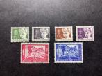 Postzegels België 1954 Antitering COB 955-960, Timbres & Monnaies, Envoi, Non oblitéré