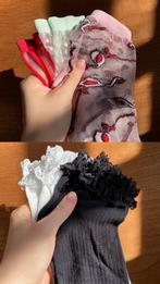 5 paar sierkousen, Kleding | Dames, Sokken en Kousen, Kousenvoetjes en Kniekousjes, Ophalen of Verzenden, Zo goed als nieuw, Maat 39 t/m 42