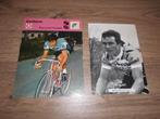 Fietskaart Hinault en Poulidor + fotolot, Verzamelen, Sportartikelen en Voetbal, Ophalen of Verzenden