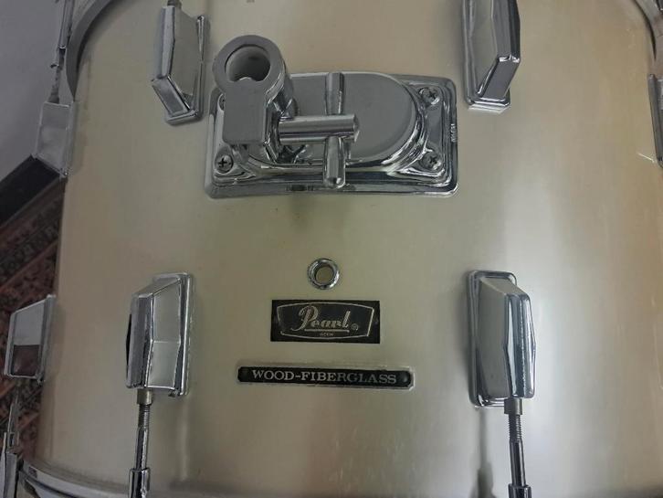 4   shellsets, Musique & Instruments, Batteries & Percussions, Utilisé, Pearl, Électronique, Enlèvement