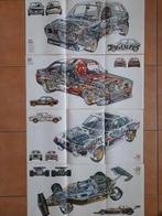 Affiches : Golf 1 Rally, Escort 2, Celica, Formule 2, Collections, Envoi, Utilisé, Voitures