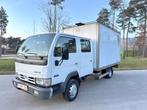 Nissan cabstar dubbel cabine 6plaats / 117.000km 3500kg, Auto's, Bestelwagens en Lichte vracht, 6 zetels, Particulier, Te koop