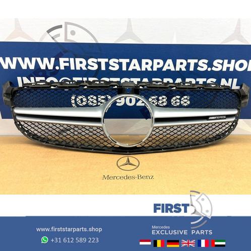 W205 C205 C63 AMG Gril Mercedes C klasse 2014-2019 W205 C63s, Auto-onderdelen, Overige Auto-onderdelen, Mercedes-Benz, Gebruikt